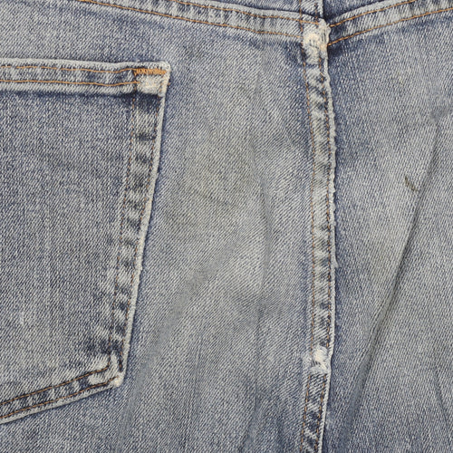 Wrangler Men Blue Regular Straight Fit Denim Jeans 40x29
