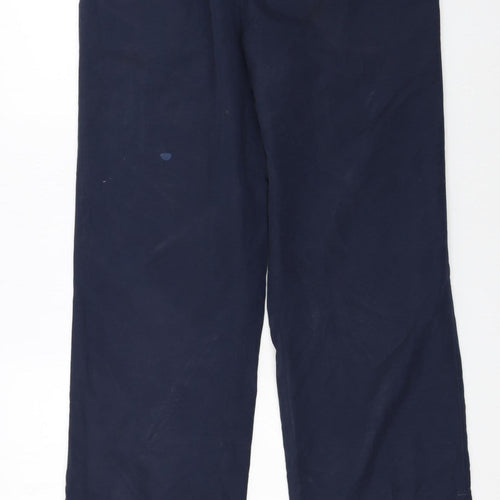 Reebok Women Blue Size 14 Track Pants Lightweight Activewear