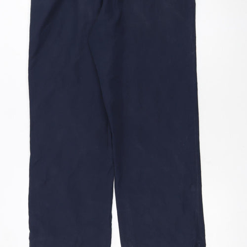 Reebok Women Blue Size 14 Track Pants Lightweight Activewear