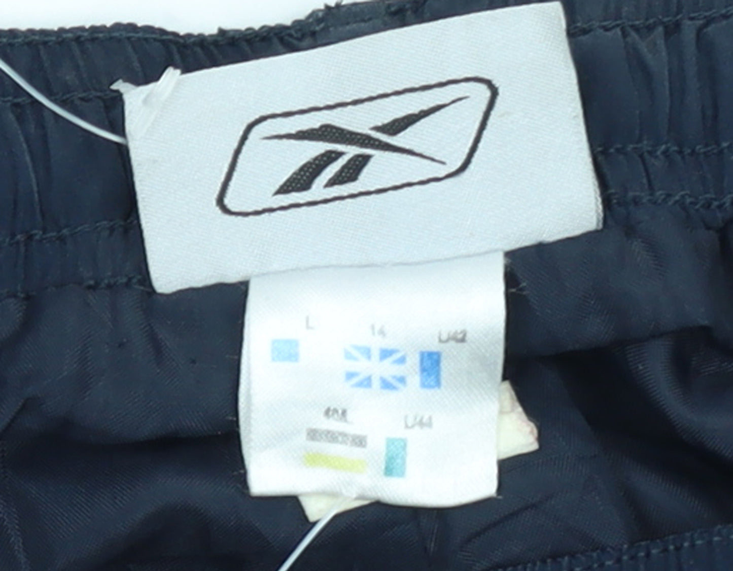 Reebok Women Blue Size 14 Track Pants Lightweight Activewear
