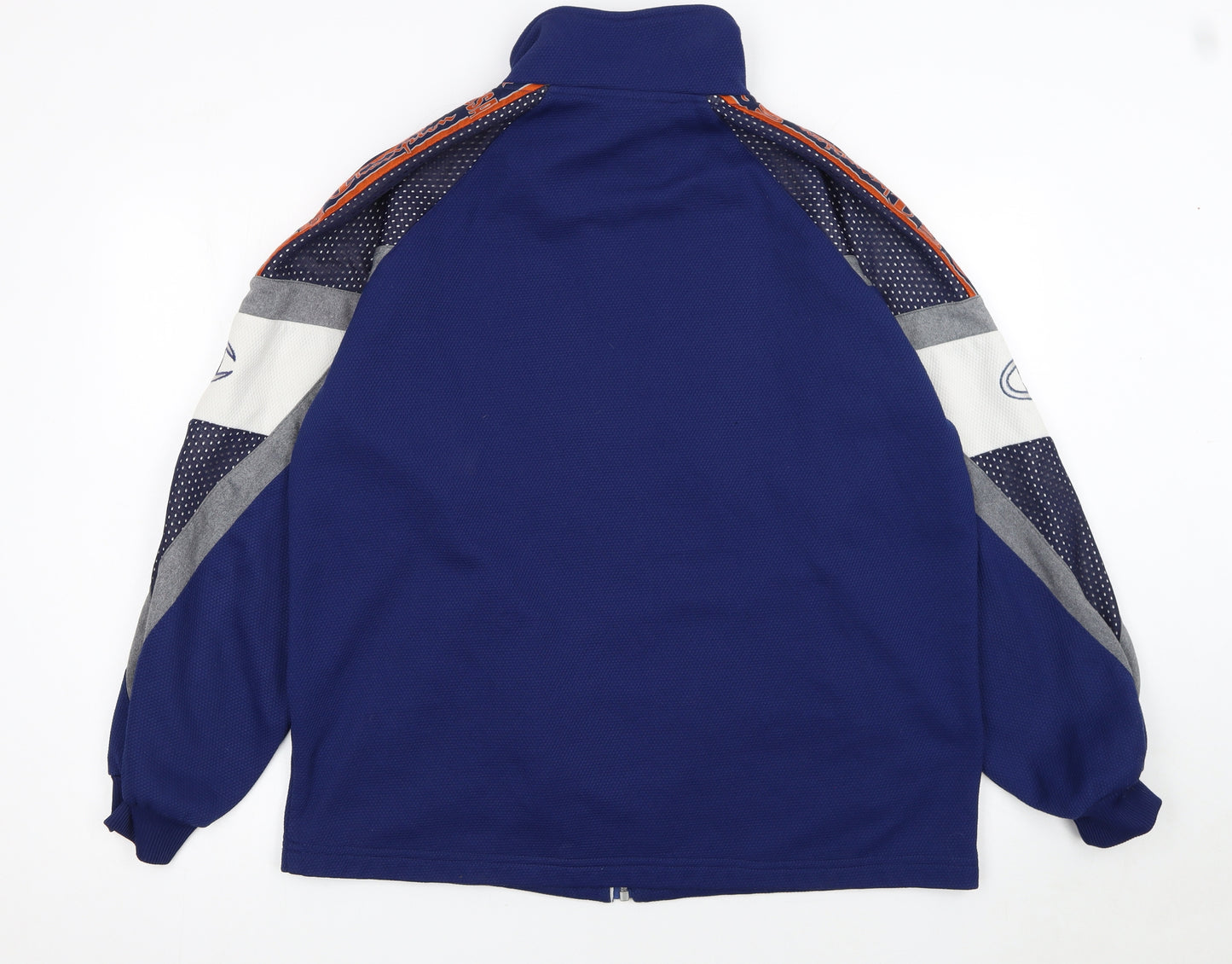 Champion Men's Blue Medium Full Zip Track Jacket 90s Sports Style
