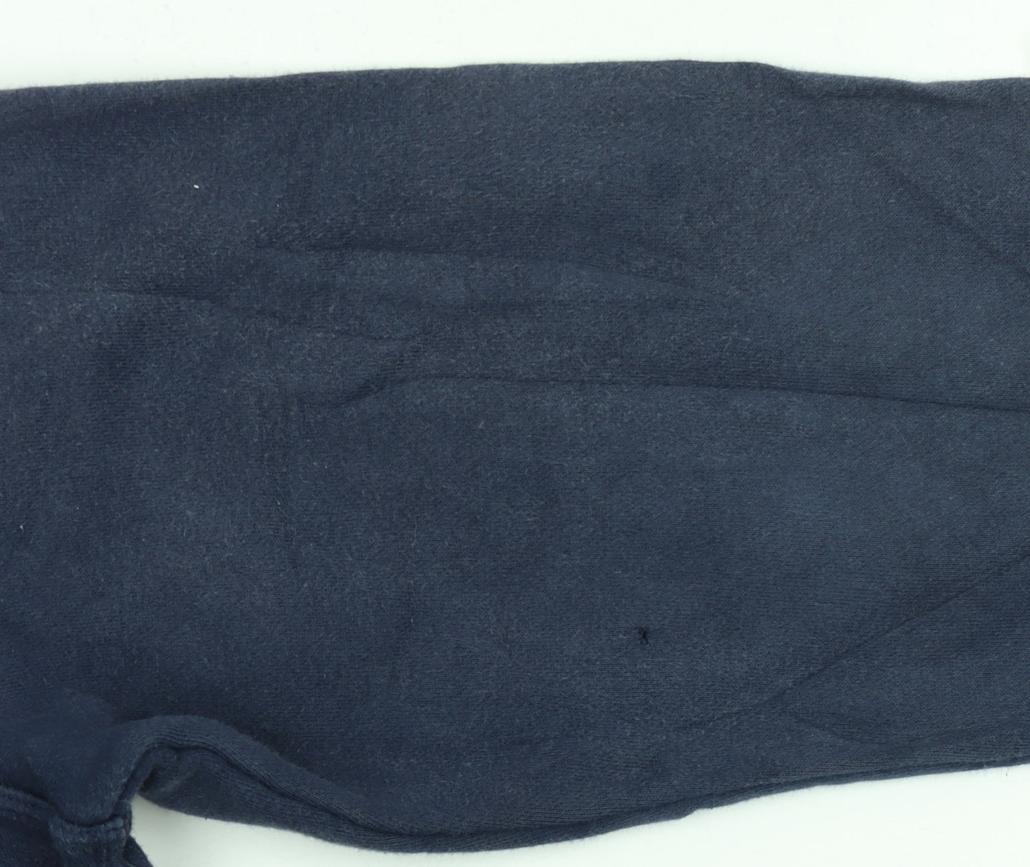 Nike Women's Navy Pullover Hoodie Medium Cotton Blend