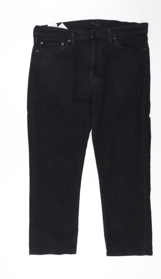 Levi's 511 Men's Black Slim Jeans W32 L32 Dark Wash