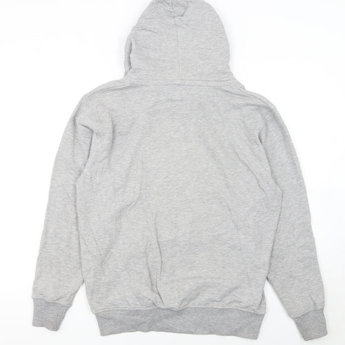 Alpha Industries Men's Grey Pullover Hoodie Small Regular Fit