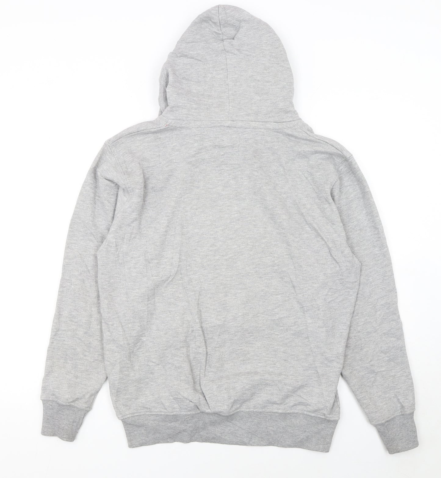 Alpha Industries Men's Grey Pullover Hoodie Small Regular Fit