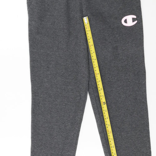 Champion Womens Grey Fleece Jogger Trousers Size L