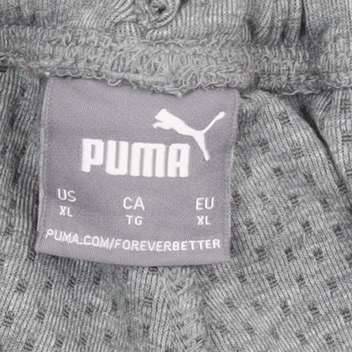 Puma Men's Grey XL Jogger Trousers Mercedes-Benz AMG Motorsport