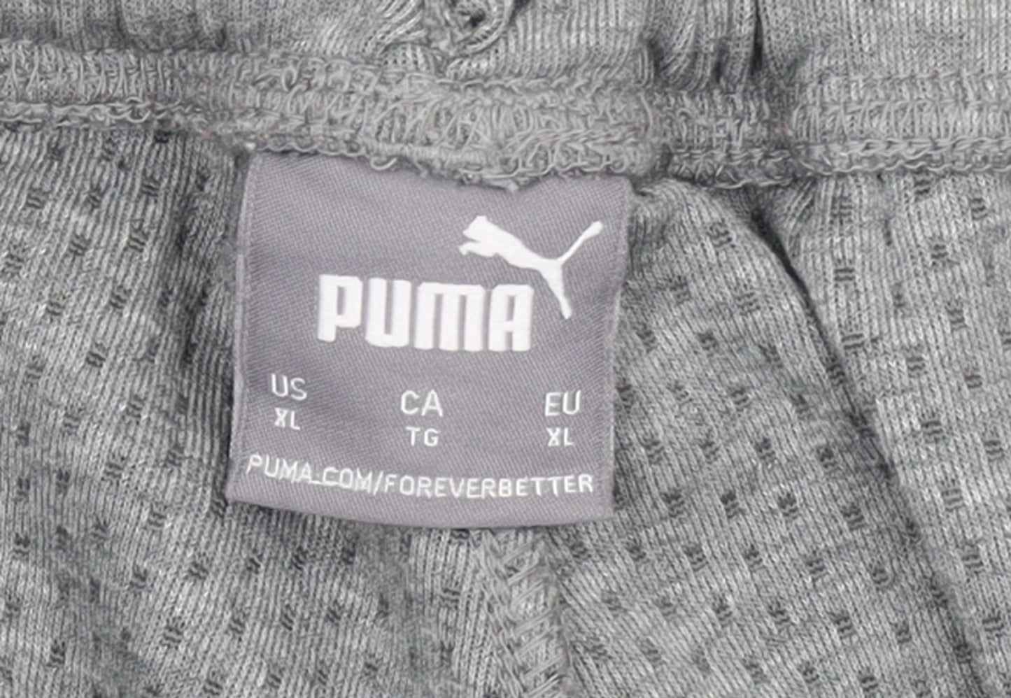 Puma Men's Grey XL Jogger Trousers Mercedes-Benz AMG Motorsport
