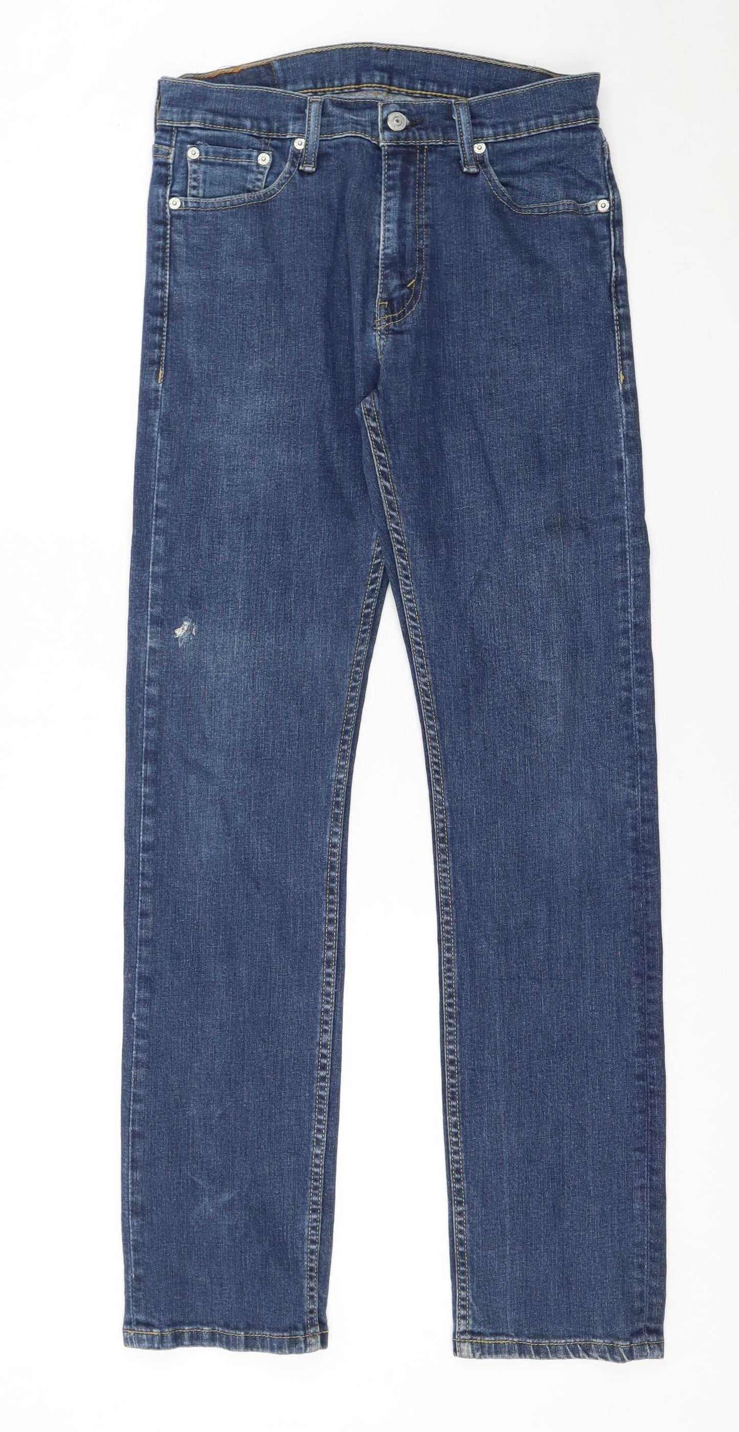 Levi’s Men Blue 513 Regular Straight Denim Jeans W30 L32