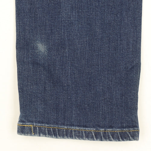 Levi’s Men Blue 513 Regular Straight Denim Jeans W30 L32