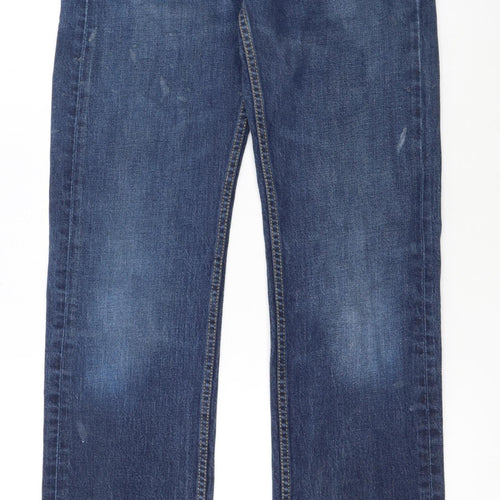 Levi’s 505 Men’s Blue Straight Jeans W32 L36 Mid Rise Denim
