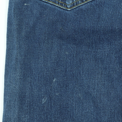 Levi’s 505 Men’s Blue Straight Jeans W32 L36 Mid Rise Denim