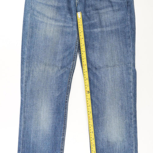 Levi Strauss Men's Blue 511 Slim Fit Straight Jeans W30 L32