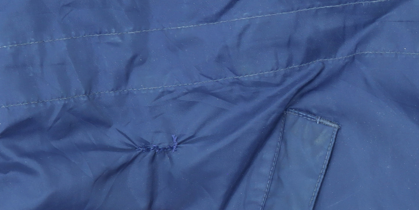 Adidas Men's Blue Red XL Retro 90s Windbreaker Jacket