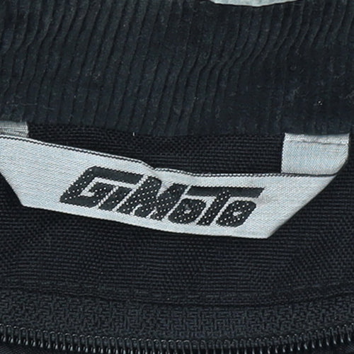 GiMoto Men's Black Motorcycle Jacket Size M Waterproof Lined