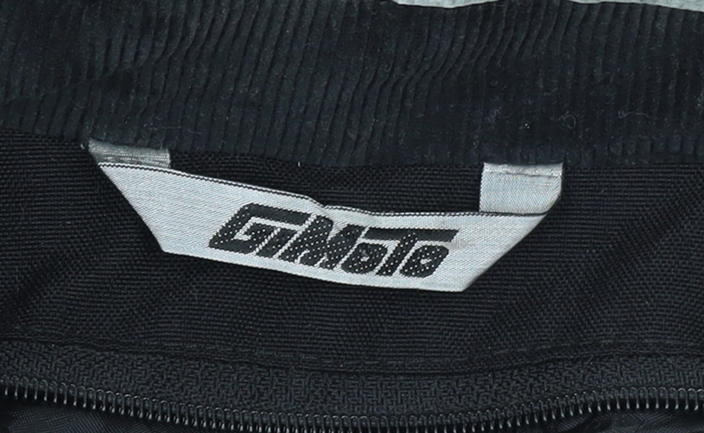 GiMoto Men's Black Motorcycle Jacket Size M Waterproof Lined