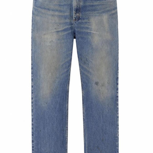 Lee Men's Blue Straight Leg Regular Fit Denim Jeans 33W 32L