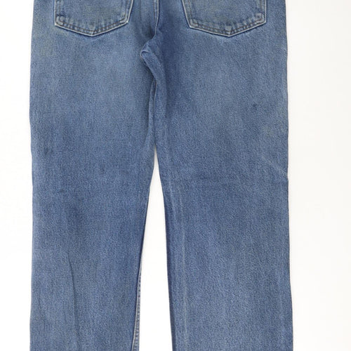 Lee Men's Blue Straight Leg Regular Fit Denim Jeans 33W 32L