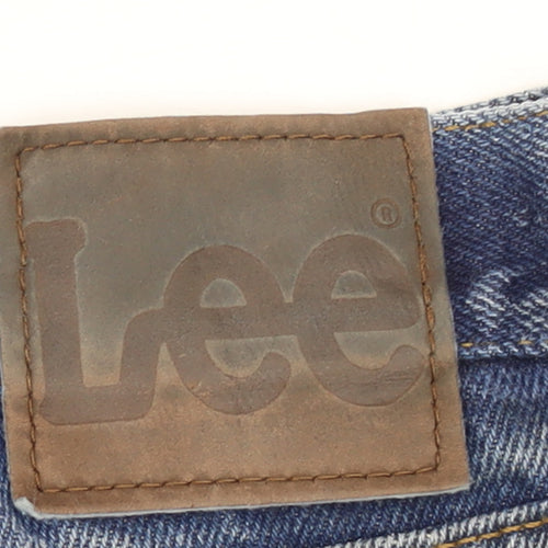 Lee Men's Blue Straight Leg Regular Fit Denim Jeans 33W 32L