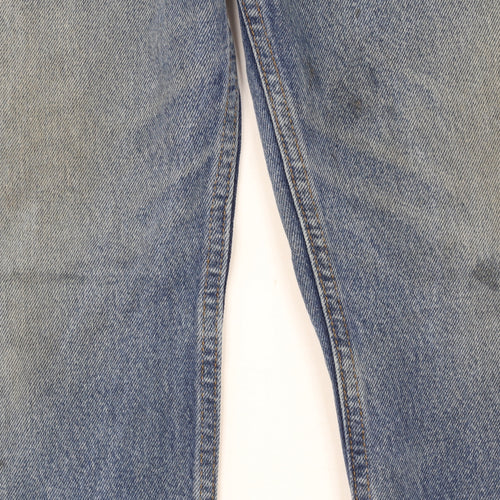 Lee Men's Blue Straight Leg Regular Fit Denim Jeans 33W 32L