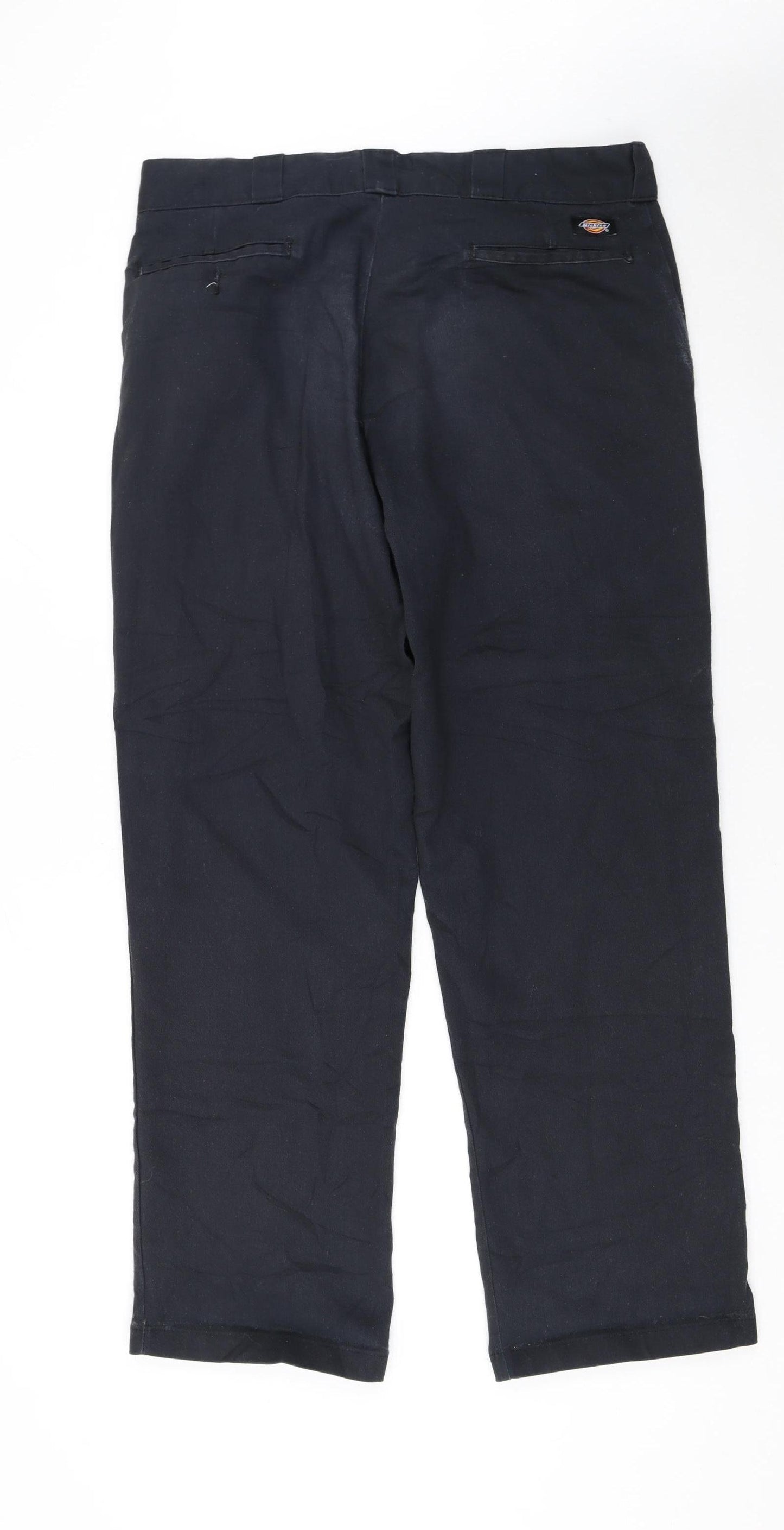 Dickies Men’s Black 874 Flex Work Chino Trousers 36x32