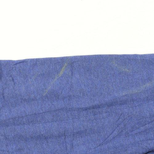 Nike Women's Blue Pullover Hoodie Size S Cotton Blend