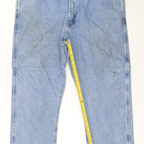 Wrangler Women Blue Straight Leg Vintage Denim Jeans Size 20