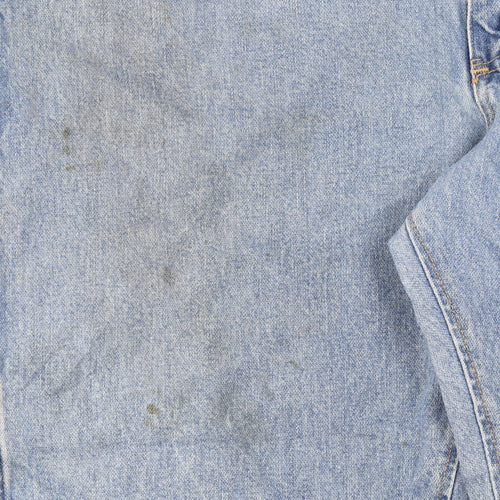 Wrangler Women Blue Straight Leg Vintage Denim Jeans Size 20