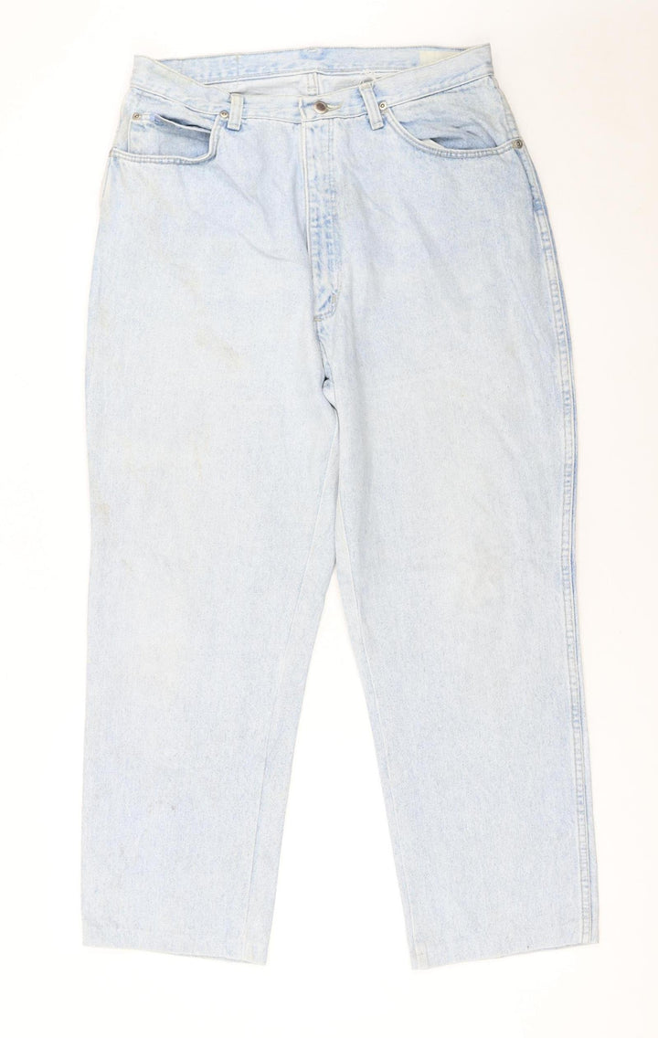 Wrangler Women's Blue Light Wash High Rise Mom Jeans Size 36