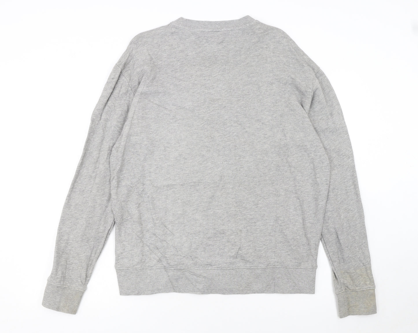 Lee Womens Grey Legendary Logo Regular Fit Sweatshirt M