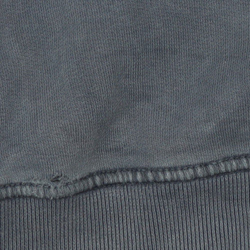 Stone Island Men's Blue 2XL Pullover Sweatshirt Crew Neck Cotton
