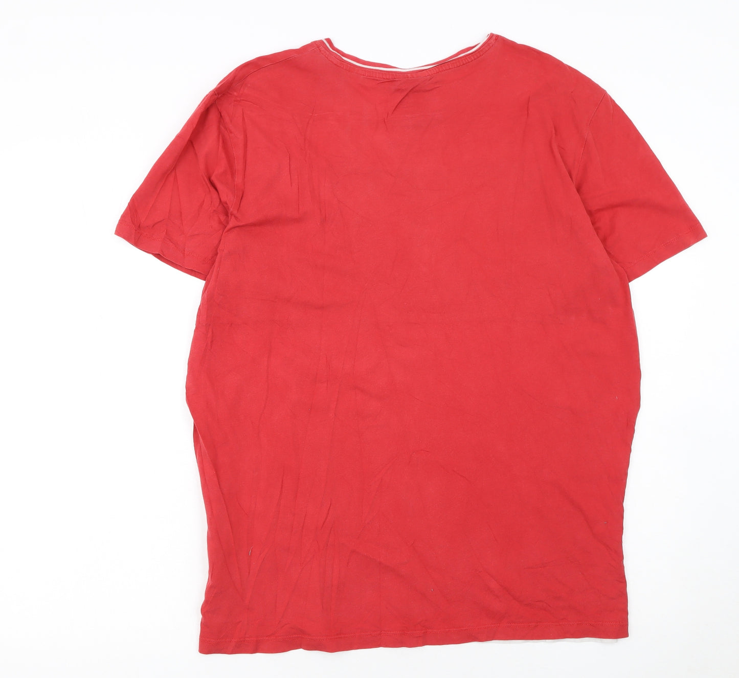 Jack & Jones Men's Multicoloured XL Colourblock Logo T-Shirt