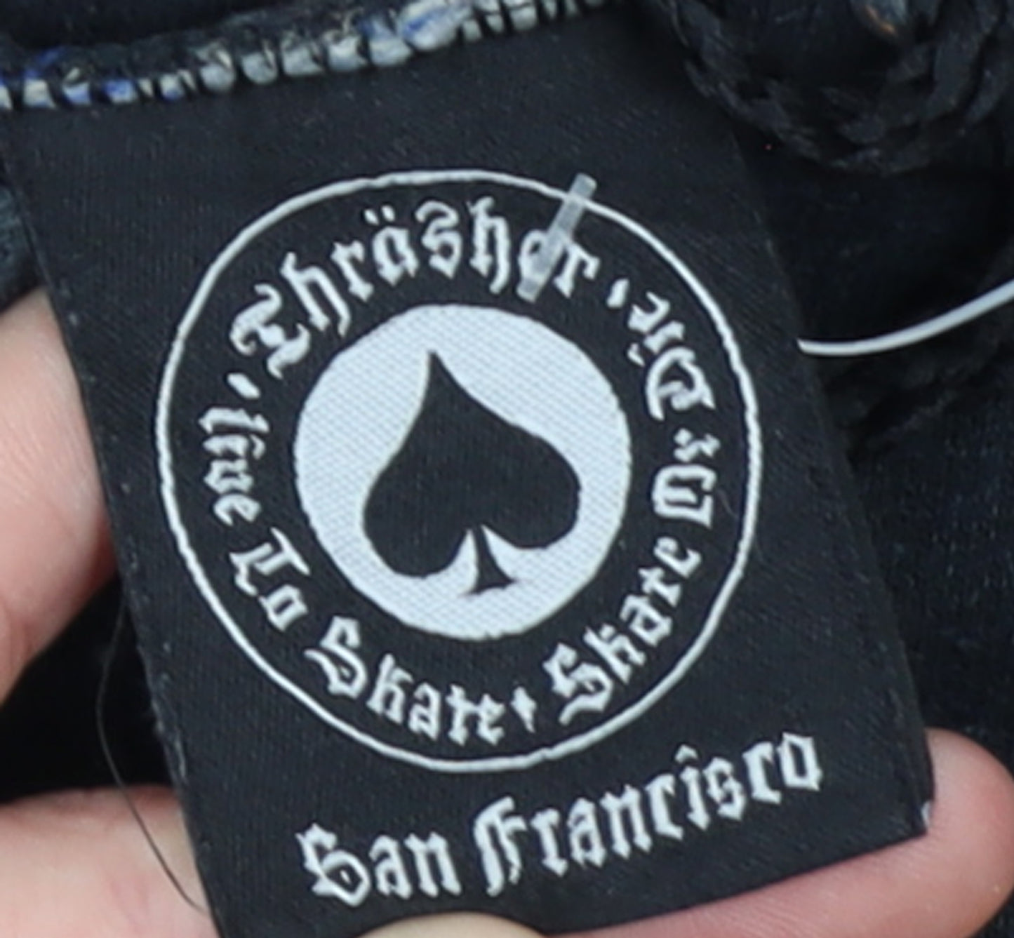 Thrasher Women Black Small Pullover Hoodie Flame Logo Skate Style