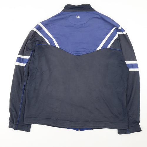 Champion Men's Blue XL Track Jacket Full Zip Activewear