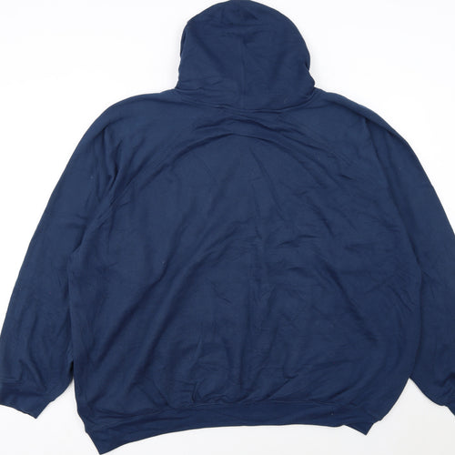 Umbro Men's Blue 2XL Pullover Hoodie Fleece Sportswear