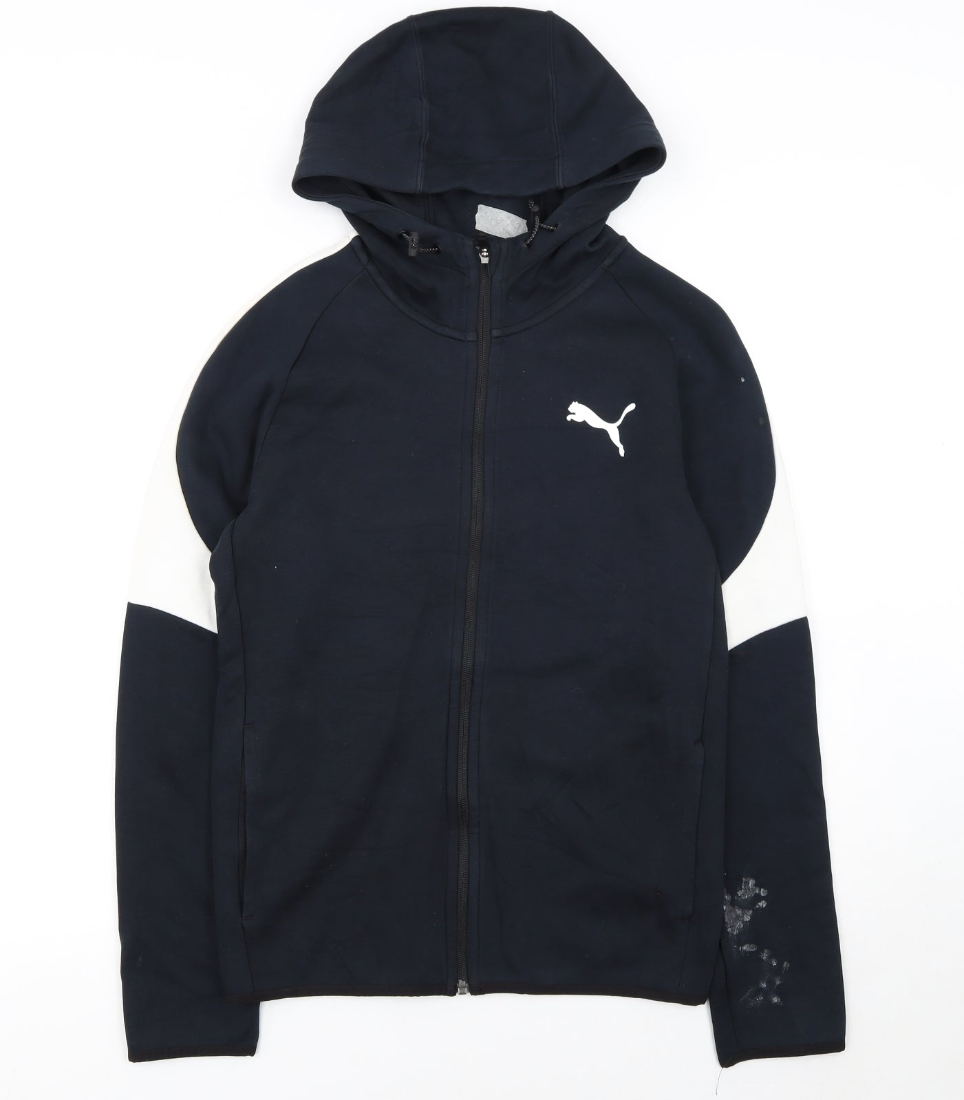 Puma Women's Black Full Zip Hoodie Small Sportswear
