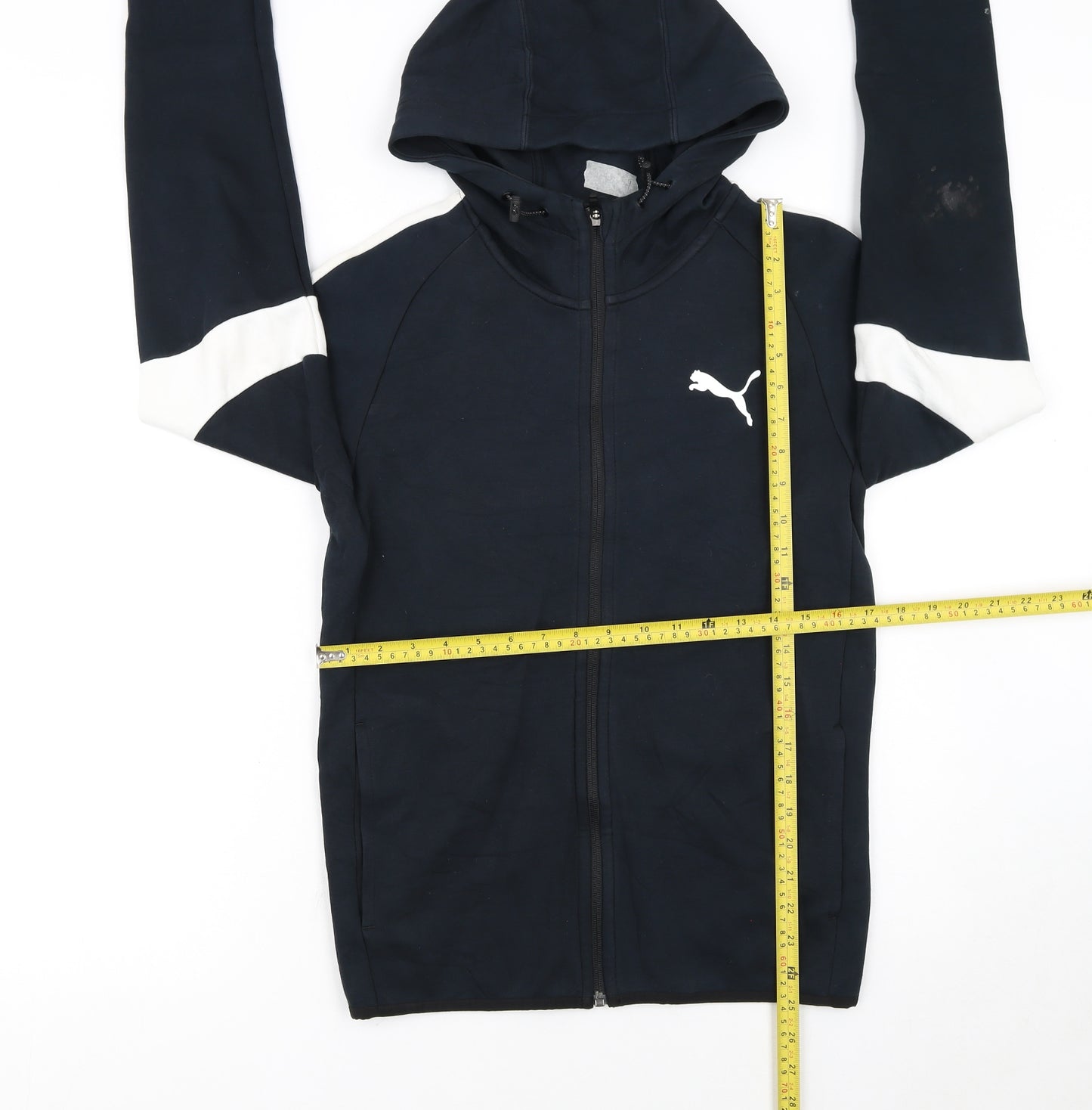 Puma Women's Black Full Zip Hoodie Small Sportswear