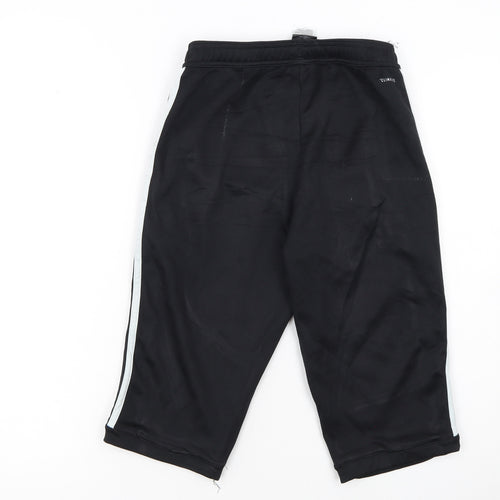Adidas Women’s Black XS Track Pants Three Stripe Sports Trousers