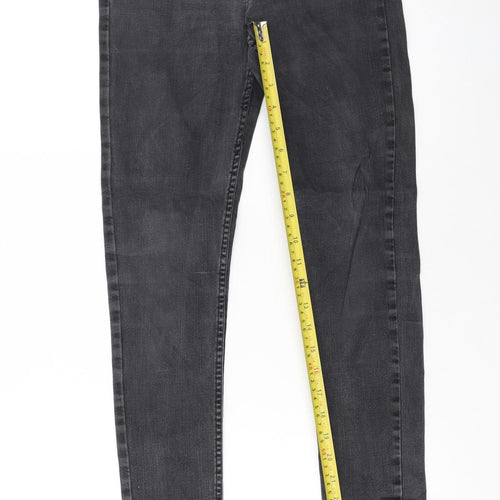 Levi's Women's Black 710 Super Skinny Mid Rise Stretch Jeans Size 29