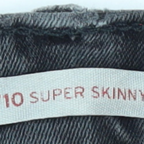 Levi's Women's Black 710 Super Skinny Mid Rise Stretch Jeans Size 29