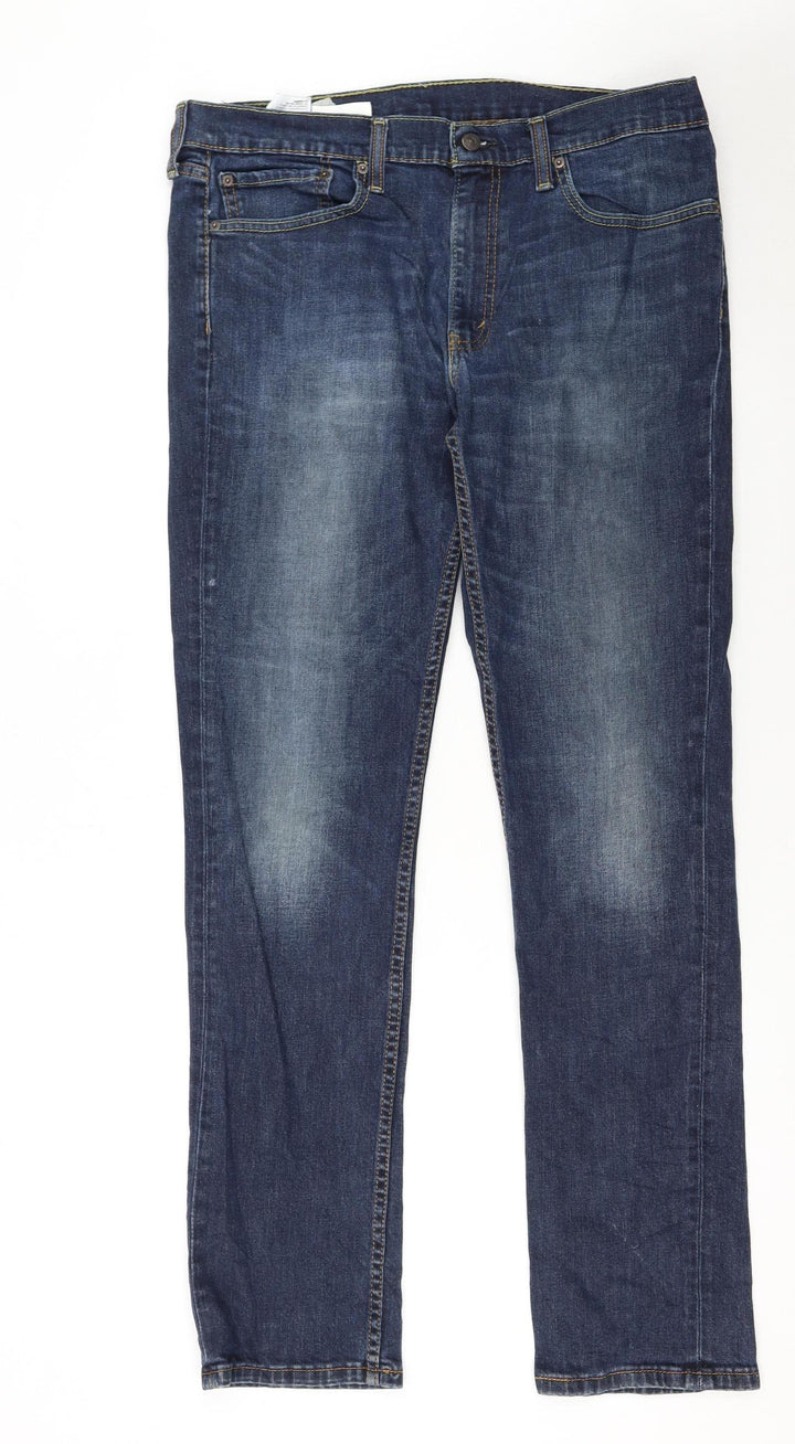 Levi's 511 Men's Blue Slim Fit Stretch Denim Jeans 36W 34L
