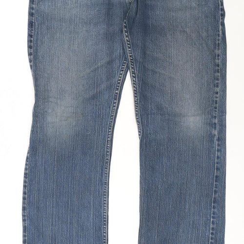 Levi's 514 Men's Blue Slim Straight Jeans W36 L32 Denim