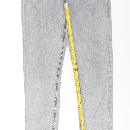 Levi's Women's Grey 721 High Rise Skinny Jeans Size 12