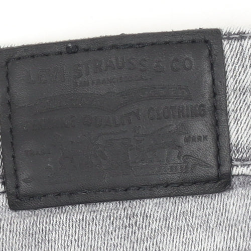 Levi's Women's Grey 721 High Rise Skinny Jeans Size 12