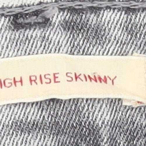 Levi's Women's Grey 721 High Rise Skinny Jeans Size 12