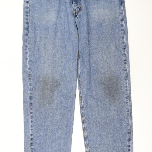 Levi's 550 Men's Blue Relaxed Fit Straight Jeans W38 L36