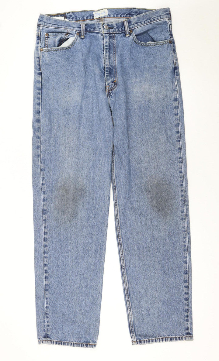 Levi's 550 Men's Blue Relaxed Fit Straight Jeans W38 L36