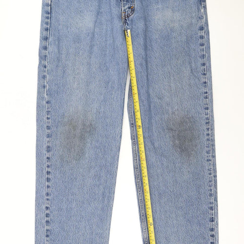 Levi's 550 Men's Blue Relaxed Fit Straight Jeans W38 L36