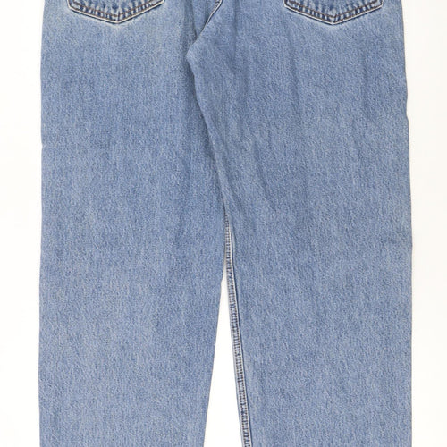 Levi's 550 Men's Blue Relaxed Fit Straight Jeans W38 L36