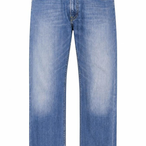 Lee Men's Blue Kent Straight Regular Fit Denim Jeans W34 L32